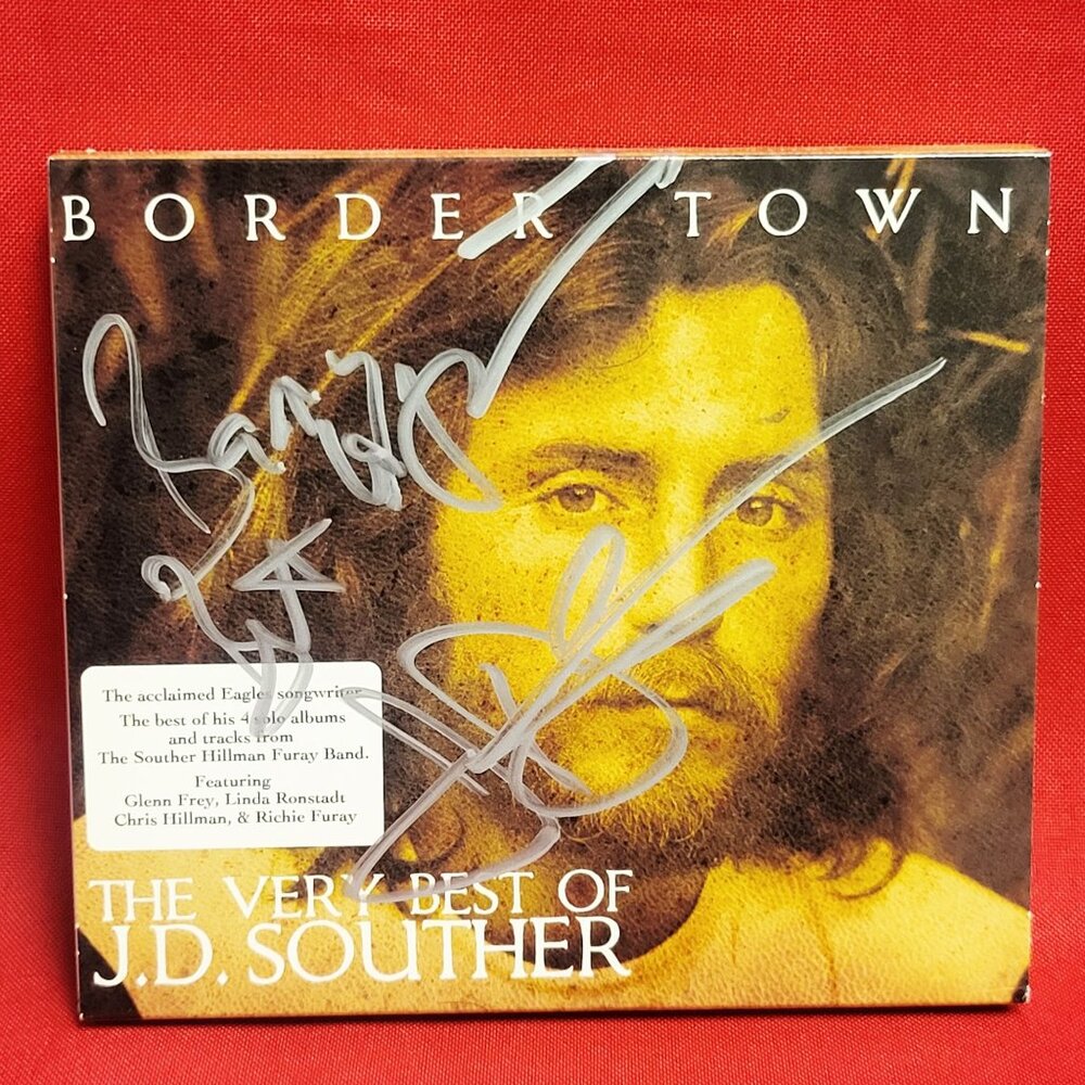 Border Town The Very Best of JD Souther CD Signed 1991